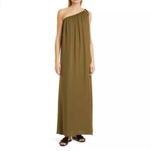 TWP Dinner At Mackizi One-Shoulder Maxi Dress